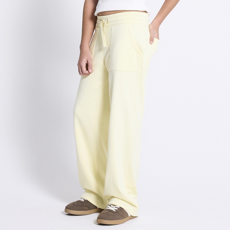 Sweatpants "Stella Low waist star" Light Yellow